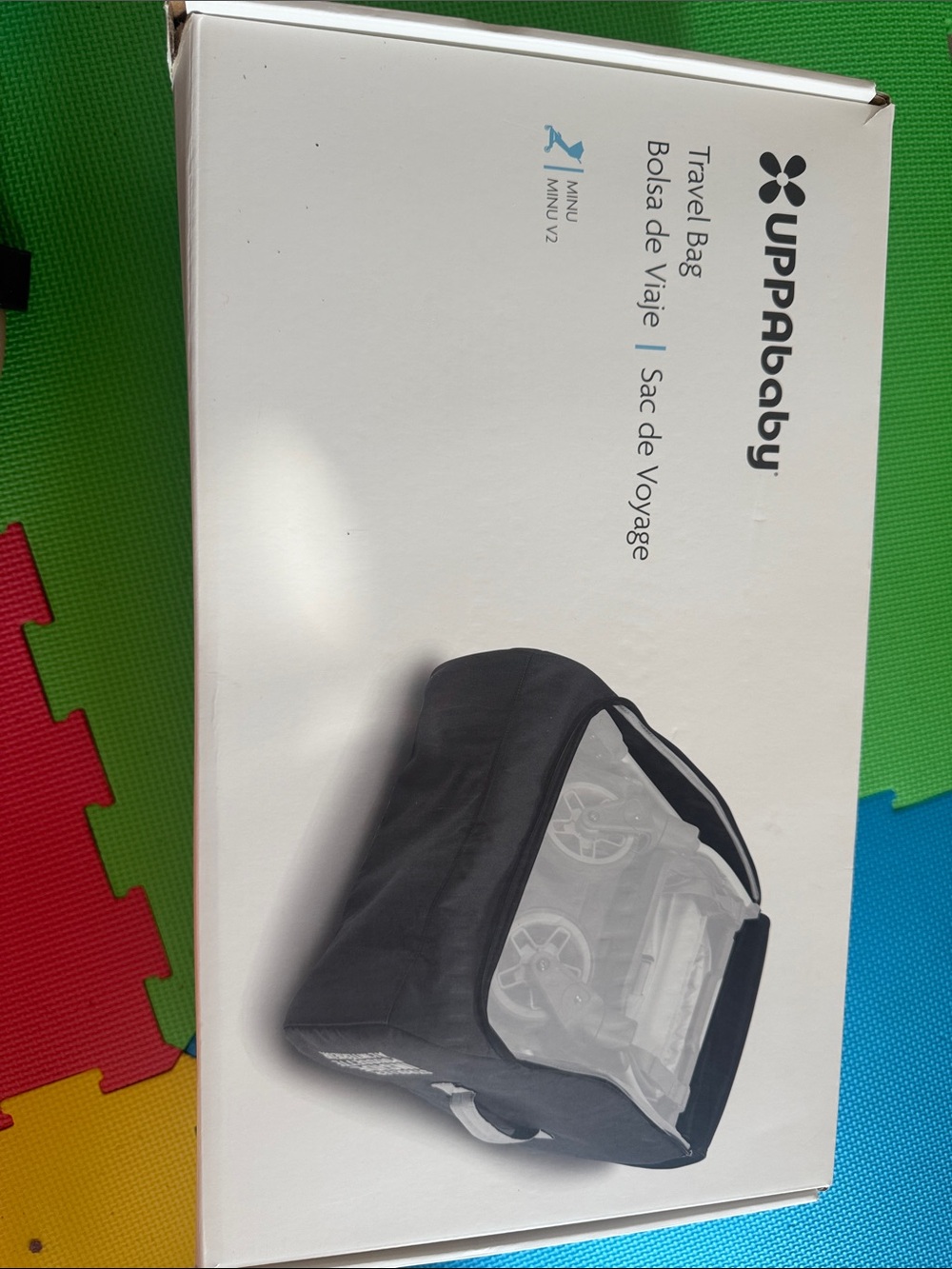 UPPAbaby Black Travel Bag for Stroller